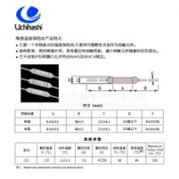 温度控制器热熔断体，日本内桥122温度保险丝