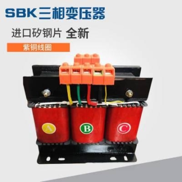 专业生产SG-1KVA三相干式隔离变压器|隔离变压器|电压380V/220V200V|车床变压器