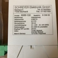 供应德国Schreyer Elektronik 电路保护器 ANW 100